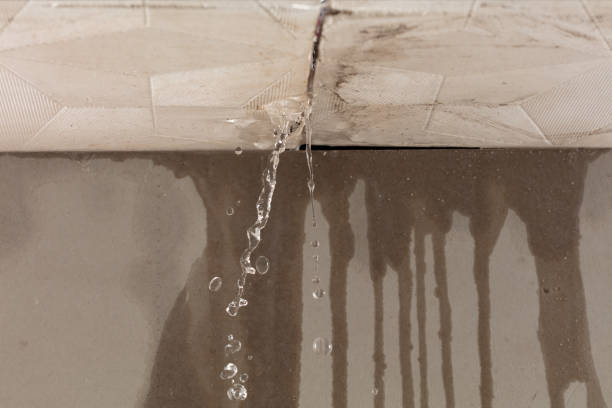 Professional Water Extraction technician working in Continental, OH